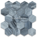 Hexagon Pattern Mosaic Tiles for Home Interiors